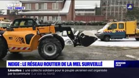 Retour de la neige dans les Hauts-de-France: le réseau routier de la Métropole européenne de Lille surveillé