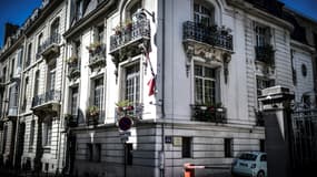 L'ambassade du Liban à Paris le 5 août 2020.