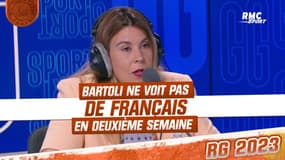 Roland-Garros : Bartoli ne voit pas de Français en deuxième semaine  
