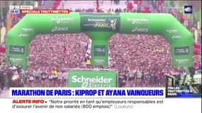 Marathon de Paris: Kiprop et Ayana vainqueurs