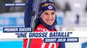 Biathlon (Oberhof): "Une grosse et belle bataille", J.Simon ravie de son premier succès en poursuite
