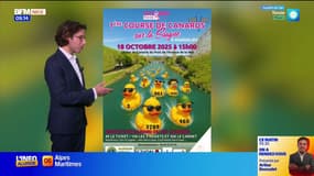 Course de "canards" à Mandelieu - La météo de Colas du vendredi 17 octobre 2025