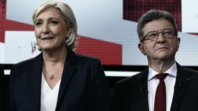 Marine Le Pen et Jean-Luc Mélenchon
