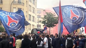 D1 féminine : L’incroyable atmosphère mise par les Ultras parisiens avant PSG – Dijon