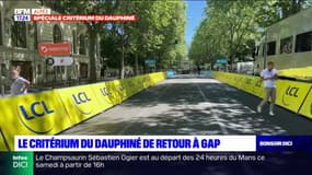 De nombreux cyclistes ont marqué le Critérium du Dauphiné à Gap