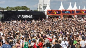 Le festival les Ardentes, le 6 juillet 2023.
