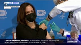 Kamala Harris a reçu la deuxième dose du vaccin contre le Covid-19