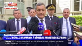 Nîmes: "Perdre un enfant est un drame absolu" déclare Gérald Darmanin