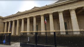 La cour d'assises de Gironde dans le centre ville de Bordeaux
