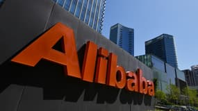 Les bureaux du groupe chinois Alibaba, le 13 avril 2021 à Pékin (photo d'illustration).