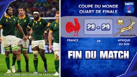 France 28-29 Afrique du Sud : La fin du rêve bleu, le replay RMC 