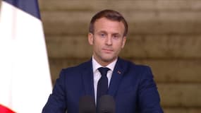 Hommage à Samuel Paty: le discours d'Emmanuel Macron en intégralité