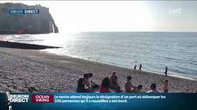 A Étretat, le ramassage des galets met en péril l'équilibre du site