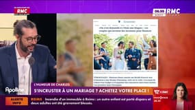 L'humeur de Charles : S'incruster un mariage ? Achetez votre place ! - 06/06