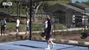 Tournoi de padel au menu pour les joueurs de l'OM