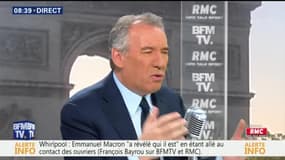 "À Whirpool, Marine Le Pen est venue, est restée 10 minutes et a fait des selfies" annonce François Bayrou 
