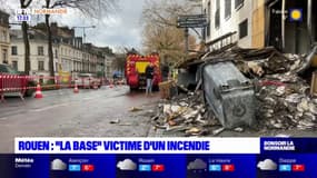 Rouen: "La Base", QG des associations rouennaises, touchée par un incendie