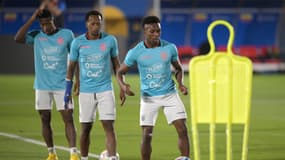 Djorkaeff Reasco (au premier plan)