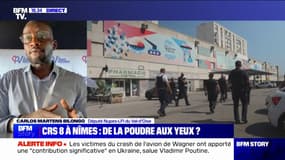 Fusillades à Nîmes: "La réponse de la répression ne fonctionne pas (...) il faut de l'investissement qui soit pérenne sur le territoire", estime Carlos Martens Bilongo (LFI)