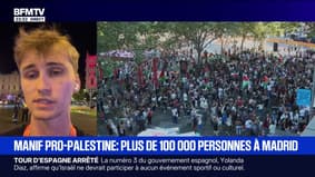 Manif pro-Palestine : plus de 100 000 personnes à Madrid - 14/09