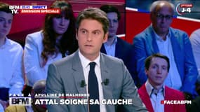 Pour Gabriel Attal, une majorité absolue pour l'extrême droite serait "terrible pour le pays"