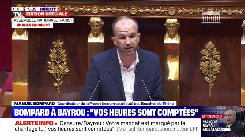 Manuel Bompard (LFI) à François Bayrou: Vous avez inventé la négociation où on est perdant à tous les coups