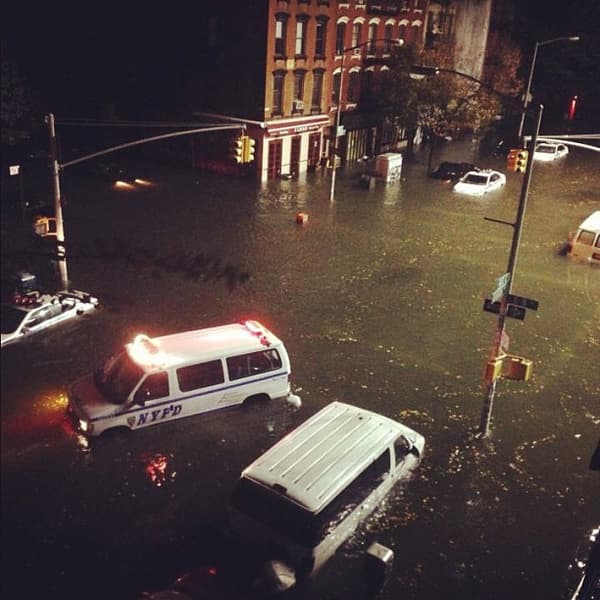 Manhattan: at the corner of Avenue C and 8th Street