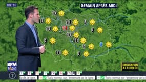 Météo Paris Ile-de-France du mardi 6 décembre 2016 : Plein soleil tout au long de la journée