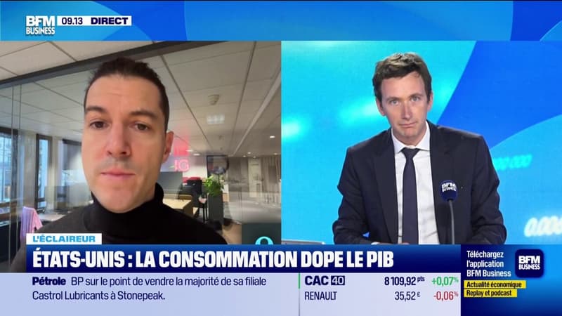 La consommation dope le PIB