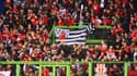 Des supporters de Rennes en Conference League