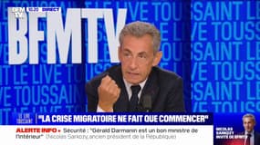 Nicolas Sarkozy: "La crise migratoire ne fait que commencer"