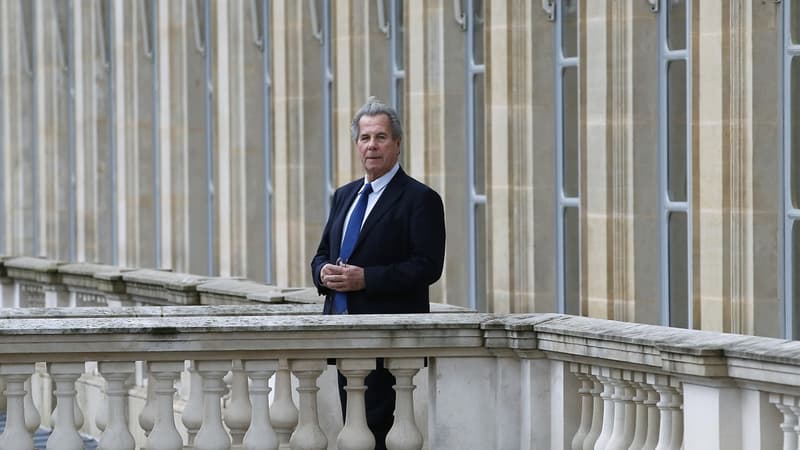 Jean-Louis Debré, photographié au Conseil Constitutionnel avant son départ en mars 2016