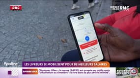 Les livreurs se mobilisent pour de meilleurs salaires 