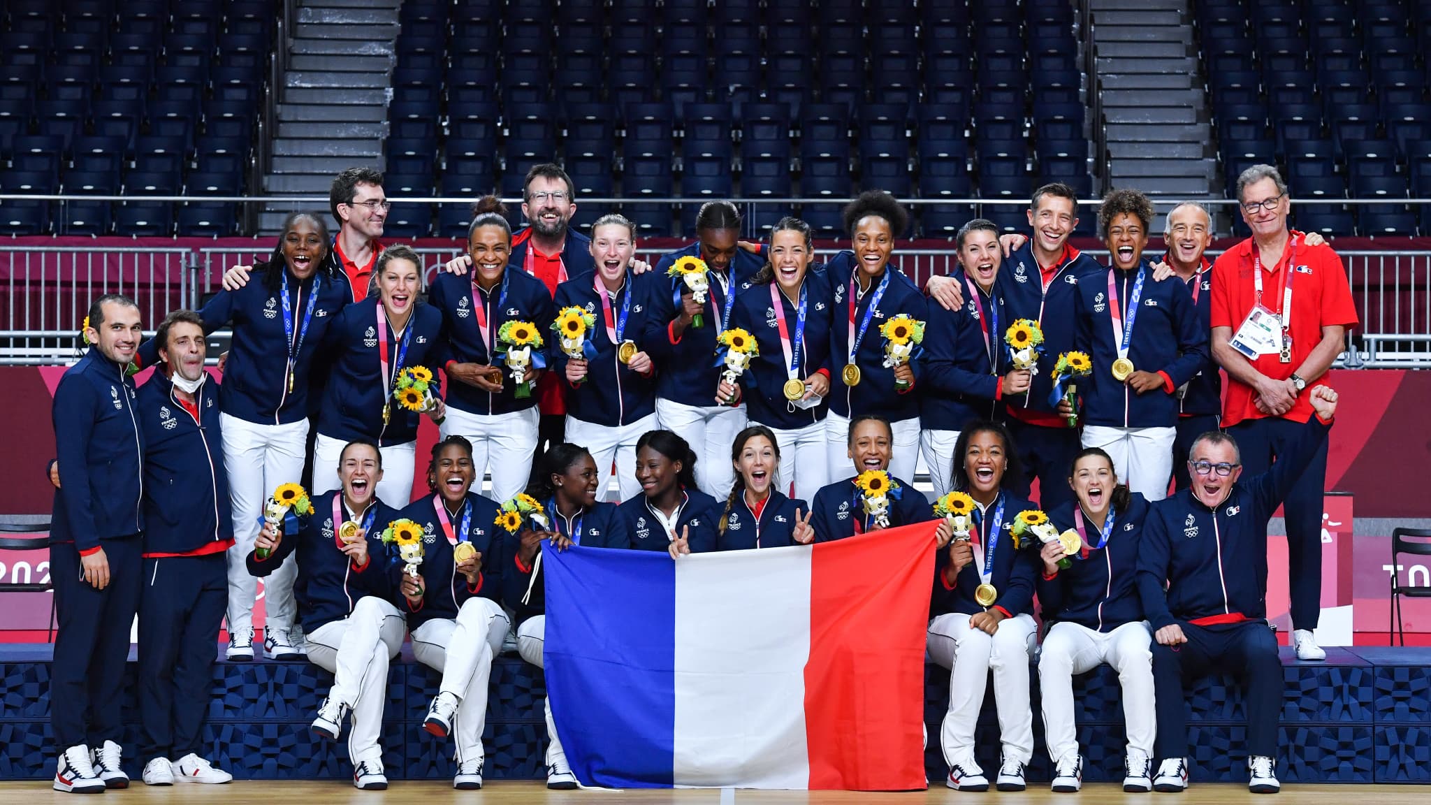 JO la France à la 3e place d'un classement des médailles un peu