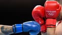 Un combat de boxe pendant les Jeux de Tokyo en juillet 2021