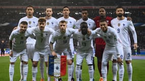 L'équipe de France de football face à l'Afrique du Sud, à Lille le 29 mars 2022