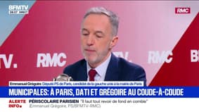Municipales à Paris: "On veut développer des politiques publiques qui protègent les plus vulnérables", affirme Emmanuel Grégoire, candidat de la gauche unie