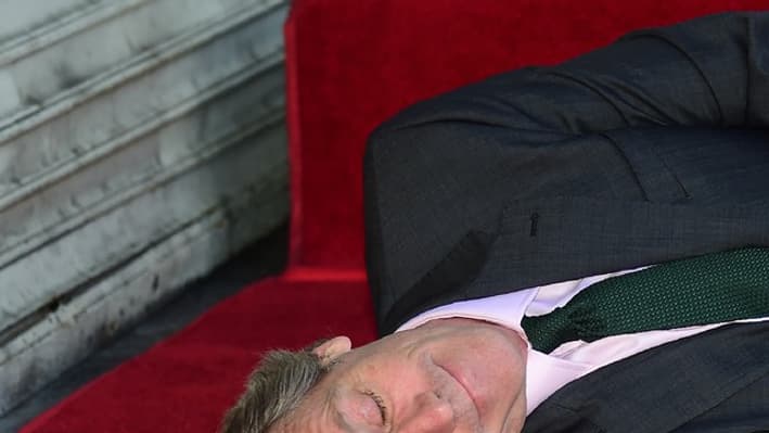 Hugh Laurie a reçu son étoile sur le Walk of Fame à Hollywood, le 25 octobre 2016 