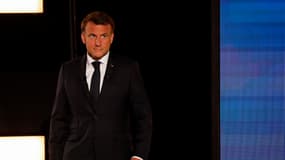 Emmanuel Macron sur le plateau de TF1 le 13 mai 2025