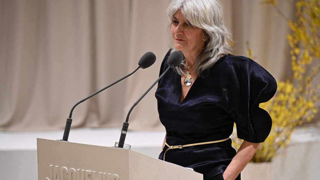 Sophie Fontanel au siège de Jacquemus à Paris, le 2 mars 2024.