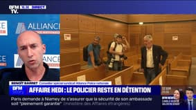 Policier maintenu en détention dans l’affaire Hedi: "C'est l'incompréhension et la stupeur", pour Benoît Barret (Alliance Police nationale)