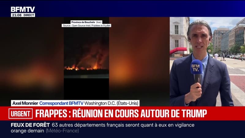 Guerre au Moyen-Orient: une réunion est en cours autour de Donald Trump à la Maison Blanche