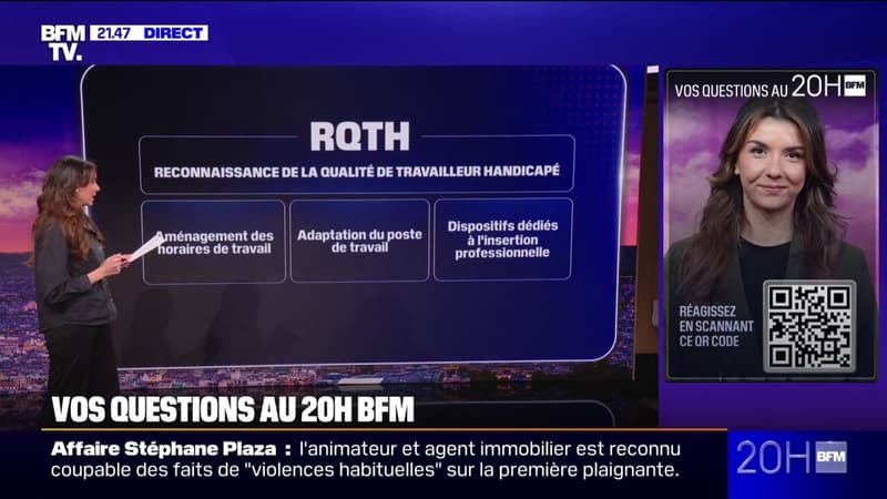 RQTH: France Travail manque-t-elle de moyens pour les formations? Vos questions au 20H BFM