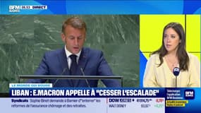 Caroline Loyer : Liban, Emmanuel Macron appelle à "cesser l'escalade" - 26/09