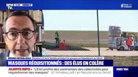 Bruno Retailleau (LR) sur les masques : "L'initiative de terrain supplée à la lourdeur bureaucratique de l'État"
