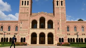 Le campus de l'Université de Californie (UCLA), en mars 2020 à Los Angeles 