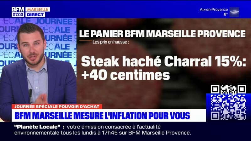 Inflation: quels produits ont augmenté en février à Marseille ?