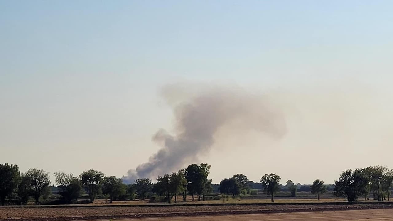 5000 m2 of vegetation went up in smoke in a fire in Arles