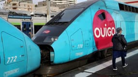 Un train Ouigo (illustration)