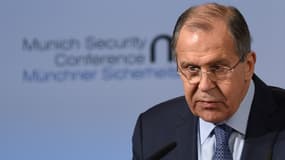 Sergueï Lavrov, à Munich. 